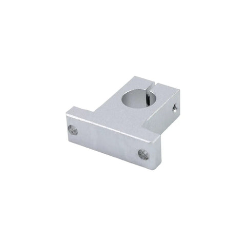 Four Pack SK16 Aluminum Linear Rail Shaft Supports for 16mm 0.63 Inch Shafts, precision-machined block with 6mm mount holes
