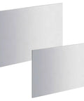 2 Pcs Weldable Hot Rolled Steel Plates 4.7 By 4.7 By 0.16 Inches, 18 Gauge Low Carbon Sheet Metal