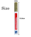 Front view of Tile Grout Repair Pen for Ceramic Tiles, Waterproof Joint Marker with Fast Drying Color Restore in White
