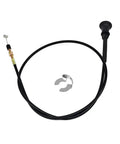Choke Cable AM129722 For John Deere 4X2 6X4 Worksite Turf TX TS 1200A Bunker And Field Replacement Part with E-clip shown