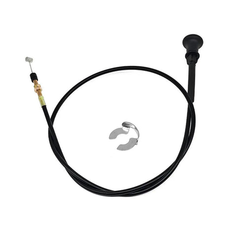 Choke Cable AM129722 For John Deere 4X2 6X4 Worksite Turf TX TS 1200A Bunker And Field Replacement Part with E-clip shown