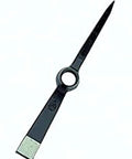 Beefy Heavy Duty Pickaxe Head 3.5 Kg Forged Steel, Tempered And Heat Treated, Wear Resistant One Piece Design