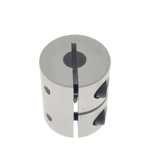 Rigid Shaft Coupler For CNC Machines And Stepper Servo Motors Aluminum Clamp 40mm Outer Diameter 50mm Length Beefy Torque No Backlash
