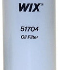Heavy Duty Spin On Oil Filter 51704 With Gasket, Mounting Plate, Center Tube And Inner Element, High Particle Retention