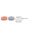 3 Inch Round Grinding Wheel For Buffing And Grinding Fits Standard Bench Grinders Abrasive Stone For Daily Use, three wheels shown