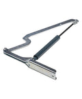 Heavy Duty Lid Piston And Shock Hinge Support Gas Strut For Large Outdoor Deck Box Sop Replacement Part with metallic finish and adjustable design.