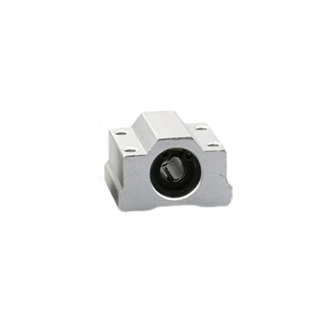 Close-up of aluminum Dope Linear Bearing Slider for CNC Motion Control SC8UU SCS8UU Blocks High Precision Linear Guide