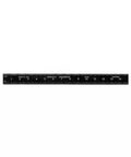 Kickass Flexible Metric Metal Ruler With Matte Black Chrome Coating, 150mm, for precise measurements in tight spaces.