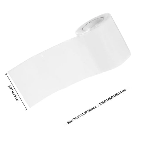 Silicone Rubber Waterproof Tape For Pipe Leak Repair 5cm Wide 1m Long Self Fusing Adhesive Seal Tape For Water Hose And Emergency Plumbing