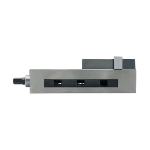 Beefy Heavy Duty CNC Vise 4 Inch 6 Inch With Quick Adjust Slide Bar One Piece Integrated Angle Fixed Milling Fixture For Milling Machines And Precision Machining Projects At Hardware Stores, side view