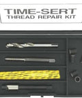 M6x1.0 Thread Repair Kit With Five 9.4mm Inserts, Pro Grade Solid Bushing Self Locking Positive Placement Tool Set for Auto and Machinery
