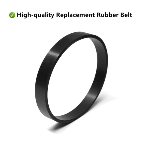 6960W Replacement Belt Set For Bissell ProHeat Upright Vacuums Fits Models 1694W 1697 1698 1699 shows a black rubber belt