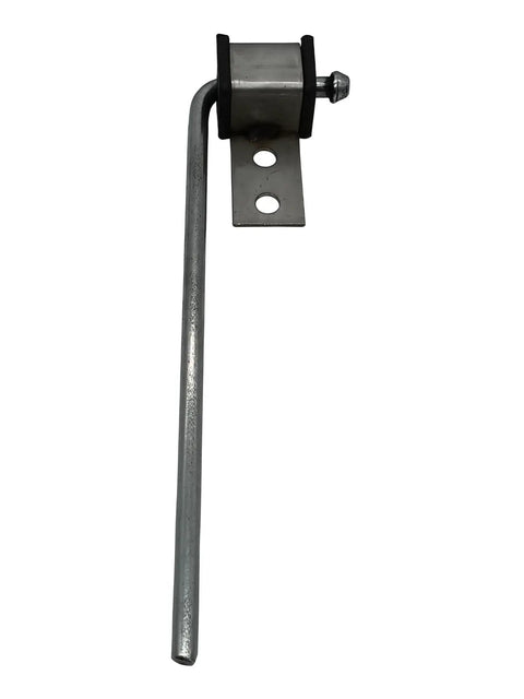 Single part from 4 Pack Universal Exhaust Hanger Rod Weld On Heavy Duty Hanger Kit Three Eighths Inch Rod Ten Inch Long Built for Easy Mounting