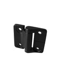 Zinc Alloy Constant Torque Position Control Hinge With Holes For E6 10 416 50 E6 2 Inch Leaf Height visible in black finish.