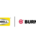 HUBBELL and BURNDY logos depicting top brands in electrical service connectors for professionals.