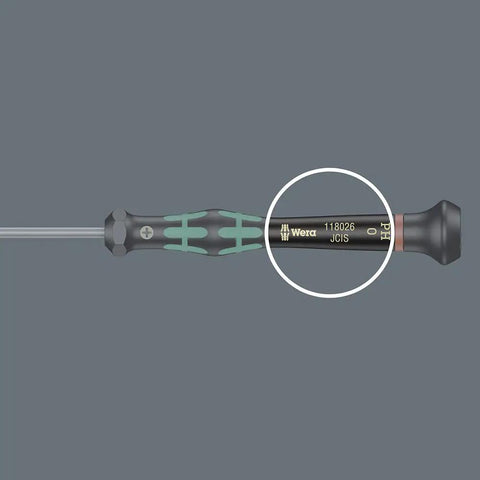 Micro Kraftform Hex Driver For Electronics Pro Grade Three Thirty Second Inch By Sixty Millimeter Precision Black Point Tip