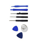 No Sweat Smartphone Fix Kit 8 In 1 Pro Cellphone Repair Tools With Heavy Duty Suction Cup Precision Hex Driver And Flexible Pry Blades For Galaxies Iphones Clean Blue Hustler Edition, 8 tools including suction cup and pry tools.
