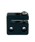 Black component of Sturdy TR8x4 Metric Lead Screws 380 to 580 Mm With Anti Backlash Nut Blocks For Rat Rig V Core 3 Coupler Build