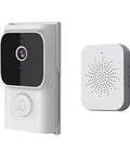 WiFi Smart Video Doorbell Cam With Chime, 720P HD Video, Wireless Security Doorbell With PIR Motion Detection, 2 Way Audio