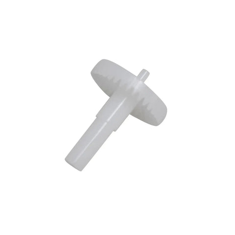 36 Tooth Large Gear And 7 Tooth Pinion Gear Set for four-axis RC quadcopters, white plastic pinion gear, side view