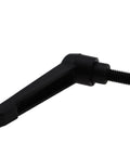 Black Adjustable Tightening Handle Screws Set 2 Pieces With 7 Types Hand Screw Positioning Locking Wrench Lever Knobs And Threaded Stud Ratchet