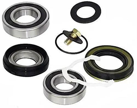 Top Shelf Tub Bearing And Lip Seal Kit With O Ring And Clip Compatible With Maytag Neptune Front Load Washers Maah Models. 4-piece set.
