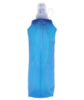 Portable Hydration Pack With 250ml Soft Reservoir For Hiking, Cycling, Camping And Outdoor Activities, blue TPU material