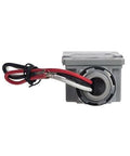 Outdoor 120 Volt Swivel Mount Photocontrol With Light Adjustment Bar For No Fuss Auto Dusk To Dawn Exterior Lighting Compatible With Incandescent CFL Halogen And LED Perfect For Residential And Commercial Exterior Spaces, side view