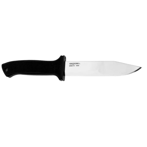 Peace Maker II Fixed Blade Knife 5.5 Inch Compact EDC Tactical Outdoor Knife with 4116 stainless clip point and Kray-Ex handle