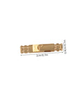 Close-up of brass hinge from 25 Pcs Mini Brass Barrel Hinges For Jewelry Boxes And Wooden Cabinet Doors Hidden Concealed Cylindrical Design
