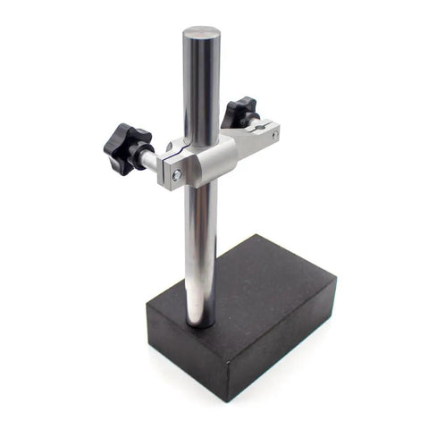 Grade 00 Precision Granite Measuring Stand With 150x100x50mm Base 8mm Holder And 250mm Dial Indicators Support Rod