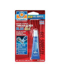 Packaging of Direct Fit Threadlocker Blue Gel 0.5 Gram Replacement For OE Applications, medium strength, weatherproof coating.