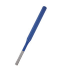 Heavy Duty Steel Pin Punch Kit With Kickass Ergonomic Blue Handles And Tough As Nails Heat Treated Drift Center Punch, 150 mm long.