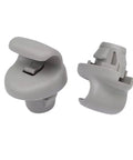 Nissan Sun Visor Clip Retainer Set Of 2 Durable Plastic Hook Clip For 350Z Frontier Versa Note FX35 FX45 G35 Juke Tiida Sylphy XTrail Almera N17