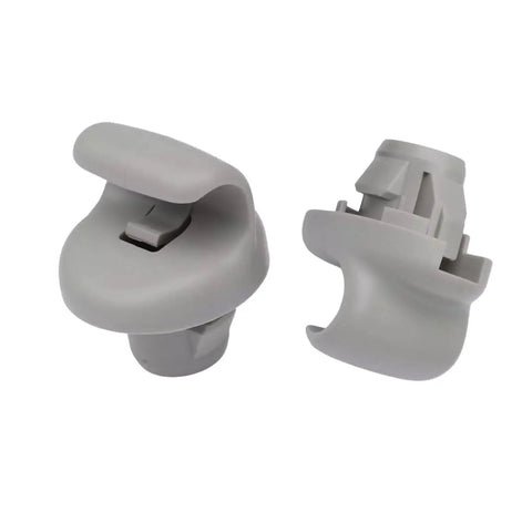 Nissan Sun Visor Clip Retainer Set Of 2 Durable Plastic Hook Clip For 350Z Frontier Versa Note FX35 FX45 G35 Juke Tiida Sylphy XTrail Almera N17