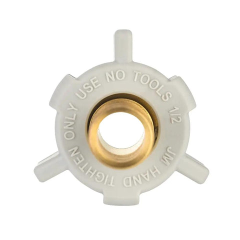 10 Piece PEX Swivel Adapter Fittings Half Inch PEX To Half Inch Female NPT Brass Crimp Lead Free For PEX Tubing Systems Great For DIY Home Plumbing Works With Stainless Steel Clamp And Copper Crimp Rings ASTM F1807 NSF Certified, 1/2 in brass swivel adapter