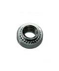 No Nonsense Heavy Duty Self Clinching Captive Nuts 8 32 Thread Steel Zinc Fasteners For Sheet Metal Panels Zero Zero Five Six Inch Thick Bulletproof Grip Solid Pack Of Ten close-up view of a self-clinching captive nut