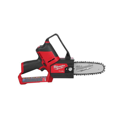 Cordless Pruning Saw 12V Six Inch Blade Model 2527-20 For Quick Branch Trimming, lightweight one hand tool side view