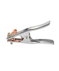Heavy Duty Welding Ground Clamp For Mig Tig And Mma Welders with snug copper jaw grip and ergonomic handle design.