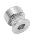 Heavy Duty Timing Belt Pulley Kit With 20 And 60 Tooth Sprockets For 3D Printer Builds, 200Mm Closed Loop Belt, Aluminum Alloy Idler Wheels, 6Mm Wide Track Gear, 6.35Mm Bore Fits Rigid Print Arms silver aluminum timing pulley with 6.35mm bore