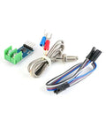 Three Pack MAX6675 K Type Thermocouple Sensor Module Set With SPI Interface 3 To 5V DC M6 Screw Mount Compatible For Arduino