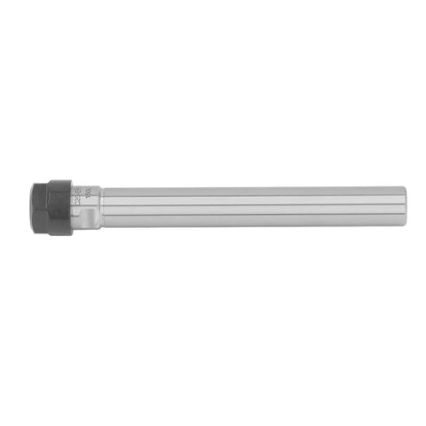 Heavy Duty ER16A Collet Chuck Holder With Straight Shank Designed For CNC Milling And Lathe Work Featuring Durable Manganese Steel Construction Plus Included Wrench