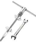 Heavy Duty Bike Headset Cup And Bottom Bracket Press Tool With Aluminum Handles And 270mm M16 Bolt Bearings Installer
