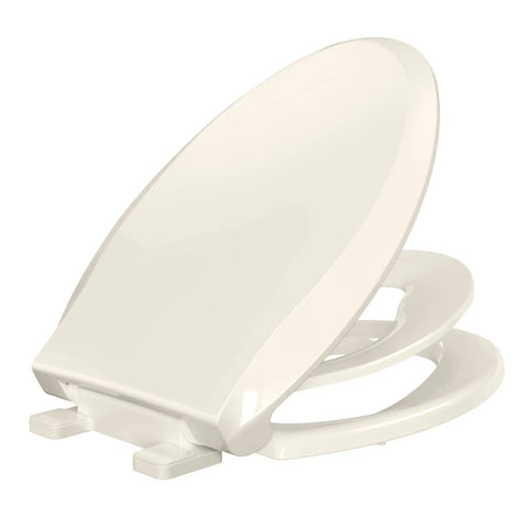 Elongated Toilet Seat With Built In Potty Training Seat For Kids And Adults Kid Friendly Design Slow Close Never Loosen Thick Durable Plastic