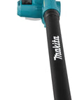 Smooth Operator 18V Cordless Leaf Blower With Variable Speed Trigger And High Velocity Airflow Tool Only from a side angle, showing the nozzle.