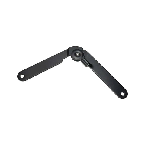 4 Pack 9 Inch 180 Degree Rotatable Folding Lid Support Hinges Black Heavy Duty Iron Construction For Cabinets Boxes Chests Durable Anti Rust Finish