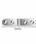 20Pcs 180 Degree Foldable Hinge Flap Hinges For Sewing Machine Cabinets And Furniture Hardware, 65mm metal hinge with smooth rotation