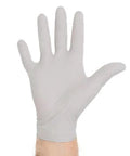 Premium Sterile Latex Cleanroom Gloves Powder Free Size 5.5 displayed on a hand, showcasing snug fit and smooth surface for precision work.
