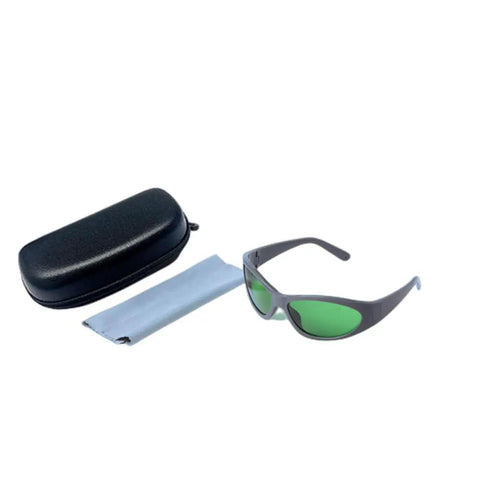 Multi Wavelength Red Laser Protective Glasses 630 To 1100Nm Od2 Plus Od5 Plus with case and cloth for safety eyewear.