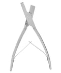 Stainless Steel Pig Ear Tag Pliers For Farm Animals Identification Tool V Shape Lightweight And Durable